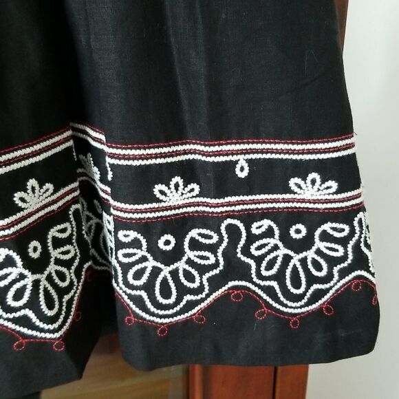 Loft Embroidered Skirt  - Picture 2 of 5